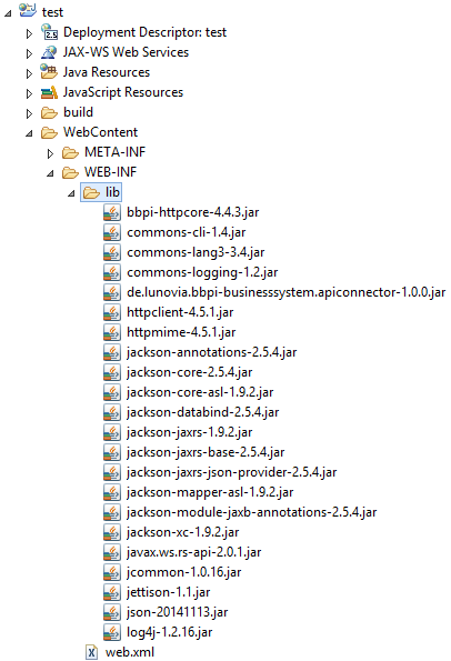 Servlet Context Listener Libs
